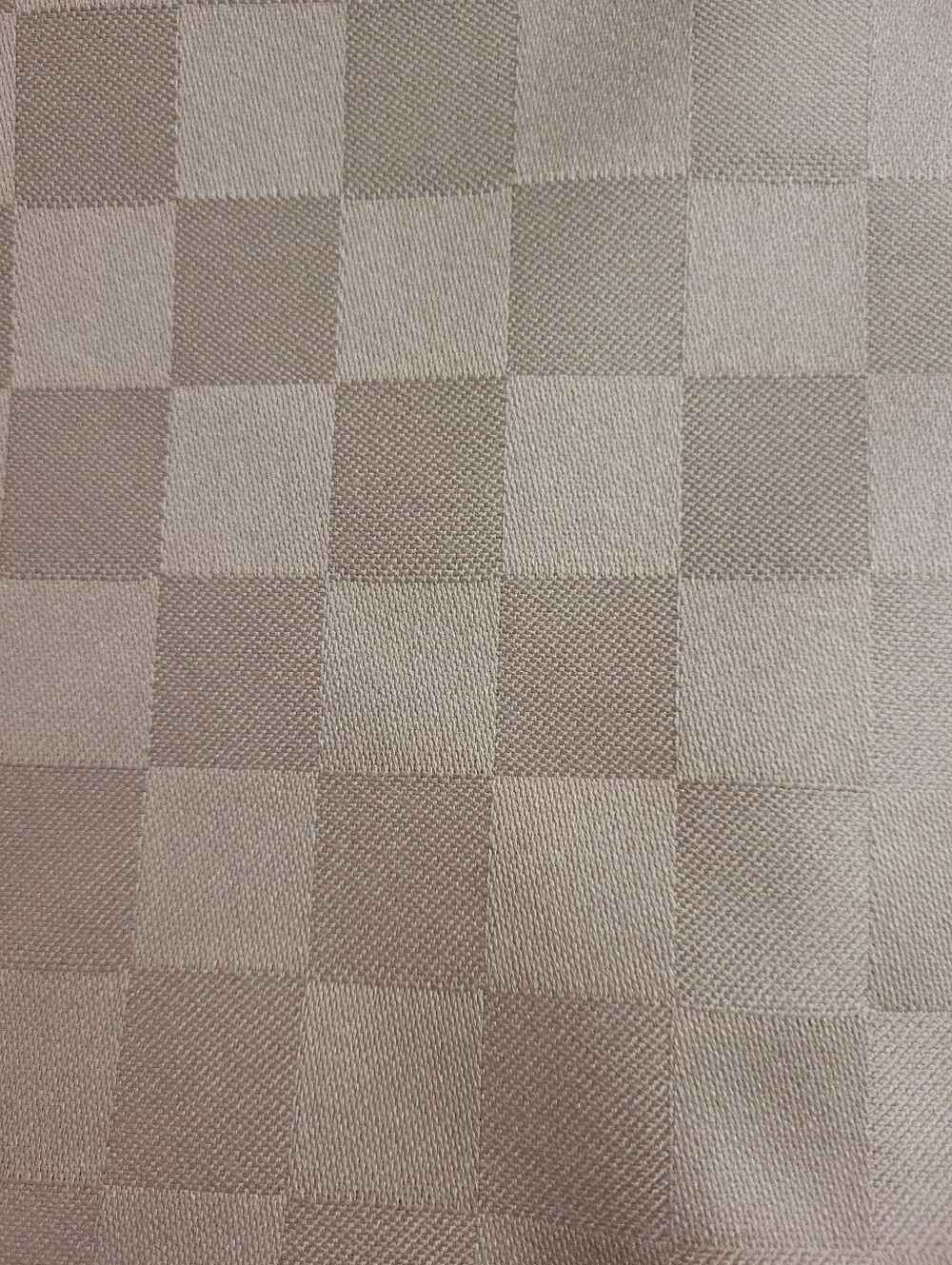 Brown Checkerboard Sewing Fabric 5+ Yards (1235)